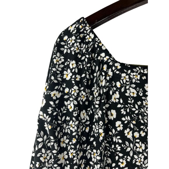 Cottage Core, Parisian Grandma J.Jill Flowers, Button Front Dress , Women's XL - Picture 13 of 15